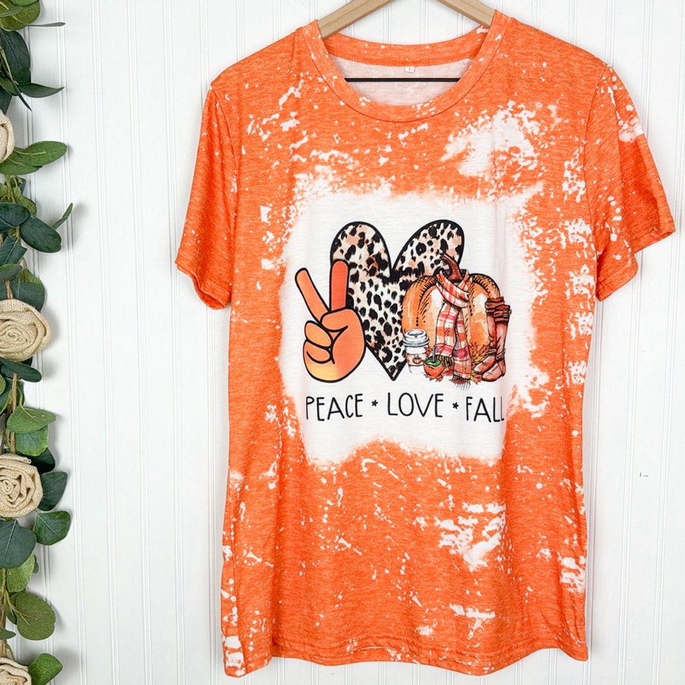Fall Graphic Tee Shirt